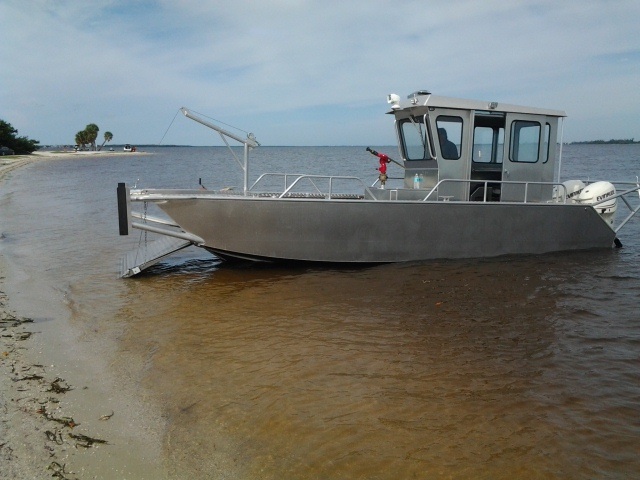 FAST 26′ NEW Landing Craft by  Stanley Aluminum Boats