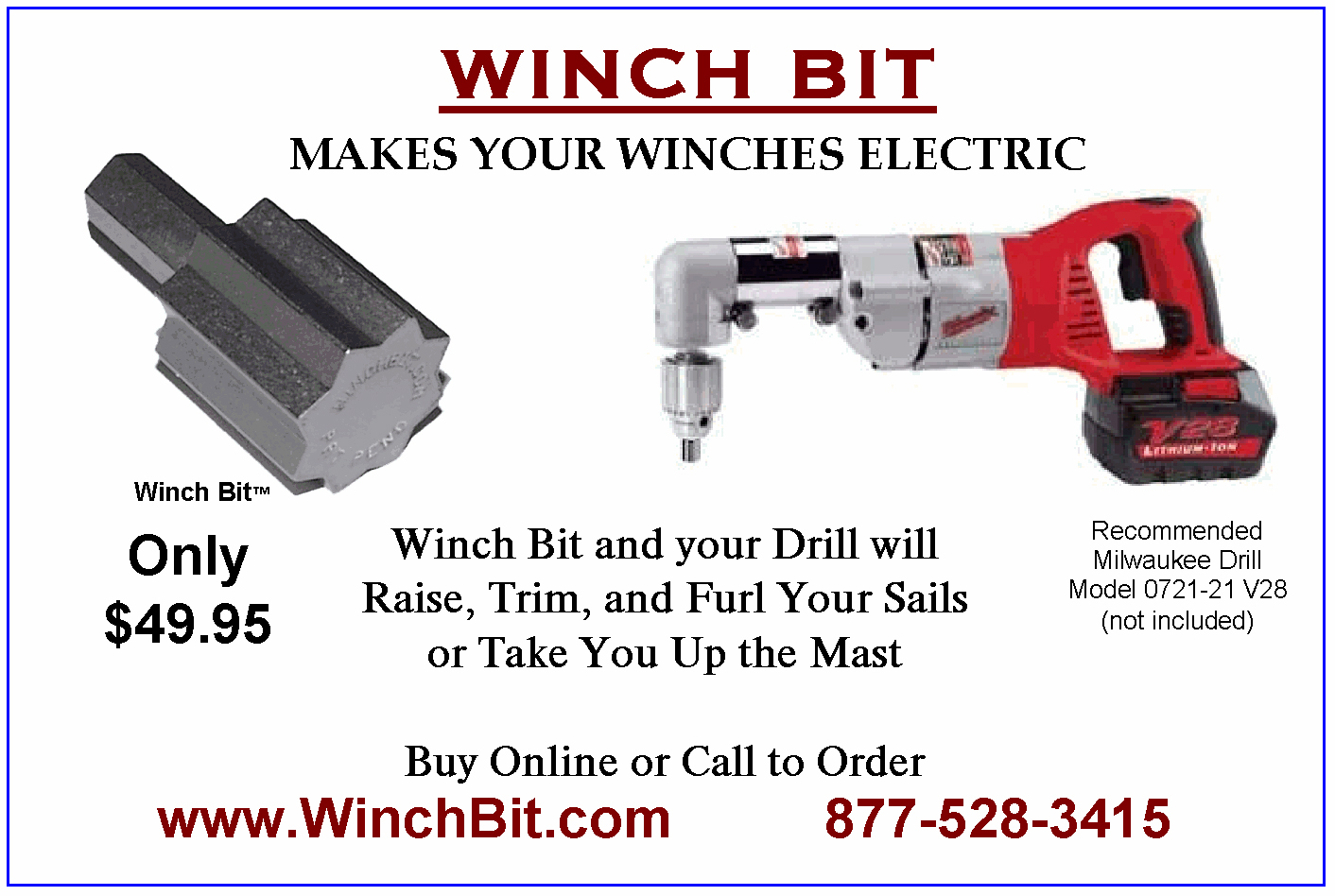 Winch Bit Will Make Your Winches Electric BoatNation